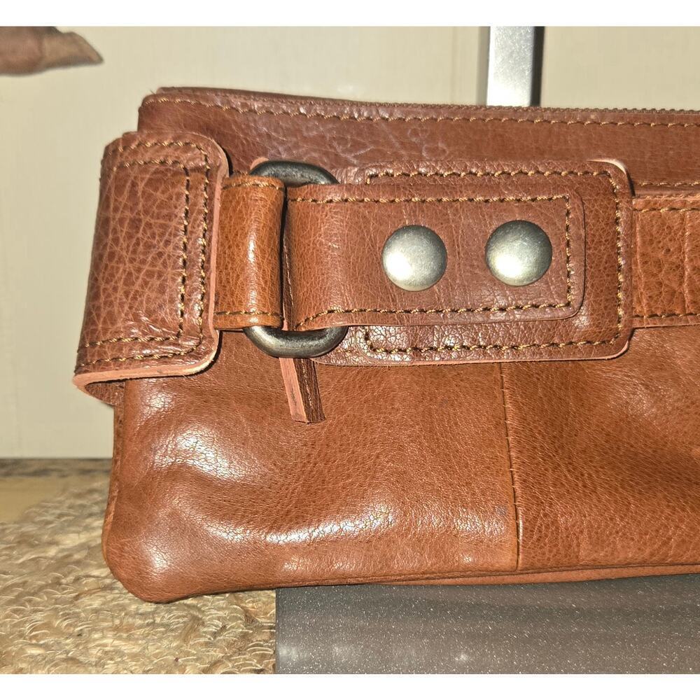 Spikes & Sparrow Leather Belt Bag Missouri Brandy Ladies - Picture 11 of 11